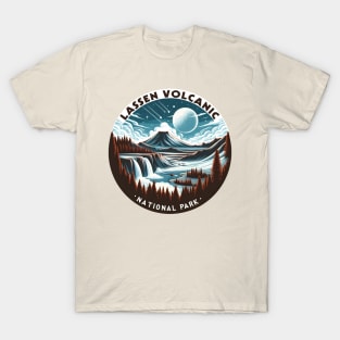 Lassen Volcanic National Park - Unique Design Inspired by California's Natural Beauty T-Shirt